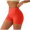 Women's High-Waisted Biker Shorts - Soft Spandex Workout 1