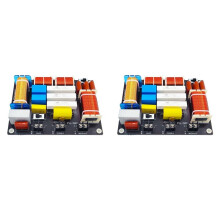 2X 3-Weg 800W Krachtige Multi-Luidspreker Hoog Medium Laag 3-Weg Frequentieomvormer Verstelbare Frequentieverdeler PA-3803