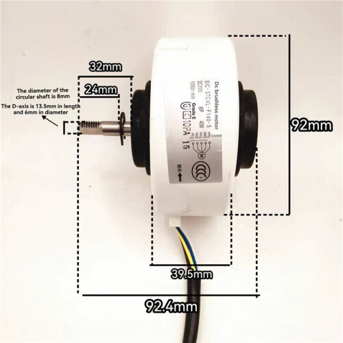Brushless Wind Generator Brushless  Motor Wind Generator Hand Generator DIY Power Generation Experiment Accessories 2