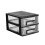 Simple Fashion Plastic Storage Box with Multi Layer Drawers for Office and Study Room 7