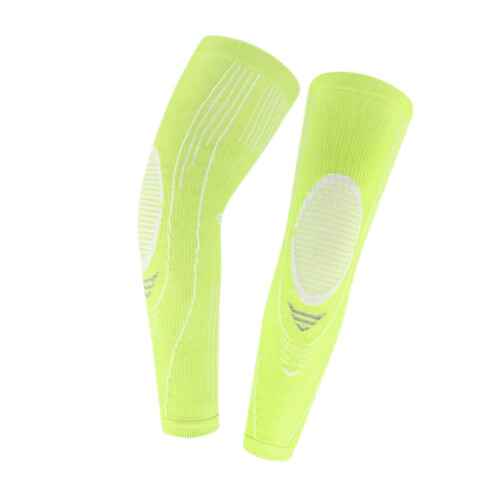 Long Elastic Compressions Arm Sleeve for-fluorescent green M