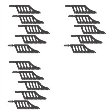 T142HB Curved Jigsaw Blades for Precision Cutting - 15PCS Flush Cutting Jigsaw Blade T Shank Jigsaw Blades