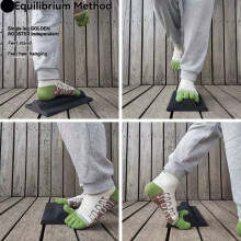 Ankle Strength Trainer Foot Arch Stretcher Portable Toe Exercise Device for Workouts EVA Training Board S