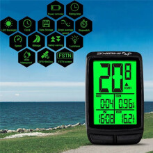 INBIKE Bicycle Computer Meter Luminous Bicycle Odometer Wireless Bike Computer LCD Display Bicycle Speedometer Cycling Odometer