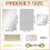 Aluminum Crafts Kits, 25 Sheets Foil Sheets, Decorative Metal Sheet Embossing Tools, Silver Shimmer Crafting Accessory 6