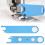 Sewing Machine Needle Threader Tool with Magnetic Back, Alignment Guide, and Built-in Ruler 5