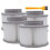 4 Pack Pool Filter Replacement for MSPA FD2089 K808 Pool Cleaner, Quick Replacement Set for Consistent Performance 1