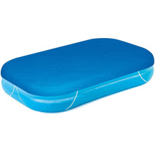 Waterproof Above Ground Pool Cover 262x175cm, Thickened Woven Cloth for Dustproof Sunshade Protection