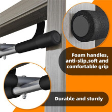 Wall Mounted Pull Bar - Chin Bar for Doorway, Multi-Gym Home Fitness Equipment with Enhanced Door Frame Protection