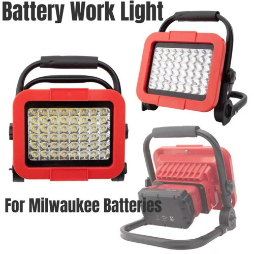 LED Work Light Folding Strip Lamp Torch Flood Light Spotlight for  Flashlig 18v (No Battery) 2