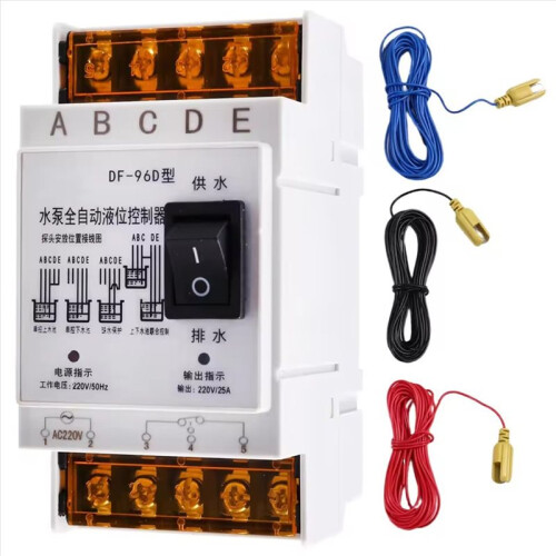 Automatic Water Level Controller 25A 220V - Advanced Liquid Level Detection for Water Tanks 1