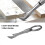 Titanium Pry Bar Multi Tool,Pocket Pry Tool with Keychain Hole,Compact Lever Tool for Bottle Opening,Scraping 2