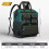 Tool Backpack, Multi-Pocket, Large Capacity, Rubber Bottom, Multi-Functional Tool Storage Backpack 7