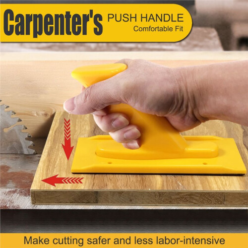 Woodworking Push Stick & Puller, Safety Push Block for Table Saw,Planer, Feeder Accessory,DIY Woodworking Tool 1