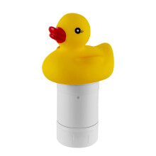 Duck Pool Chlorine Dispenser, Adjustable Floating Chlorine Floater Fits 2.8 Inch Tablets for Swimming Pool and Spa