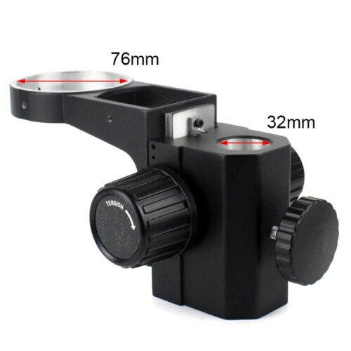 Adjustable Microscope Stand Stere Microscopes Holder Bracket 76mm Diameter for Tinocular Microscope Binocular Microscope 1