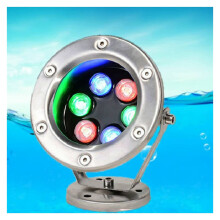36W Stainless Steel Underwater LED Light 24V IP68 Waterproof Pond Fountain Pool Cold White Spotlight