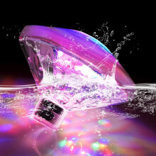 Underwater LED Pool Lights Waterproof Submersible Pond Light for Inflatable Pools and Party Decor