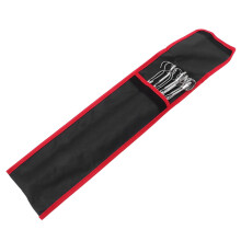 BBQ Skewers Set 12pcs Stainless Steel Grilling Sticks with Storage Bag, Twisted Anti‑Slip Design for Outdoor Cooking