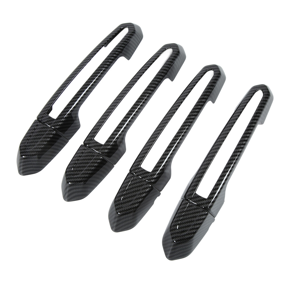 8Pcs Carbon Fiber Style Door Handle Covers For Cadillac Xt4 Ct4 Ats 2013-2020 6921376242198