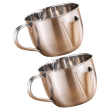 Stainless Steels Gravy Oil Soup Separator With Duals Outlets-2
