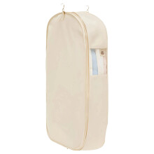 Protective Hanging Garment Storage Bag With-Milky Apricot L