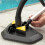 Triangle Weighted Pool Vacuum Head Replacement with EcoFriendly Mesh Filter, Black Spa Cleaning Head 3