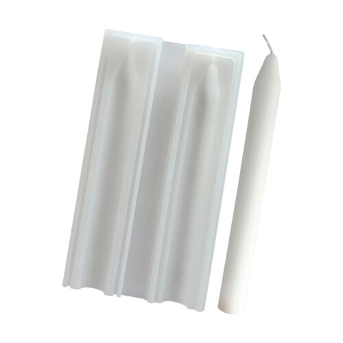 Silicone Mould For Making Twisted Candle Soap And Plasters-E
