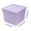 Storage Bin, Large Capacity Foldable Plastic Container for Home Organization, Multipurpose Collapsible Box for Toys Clothes, Stackable 3