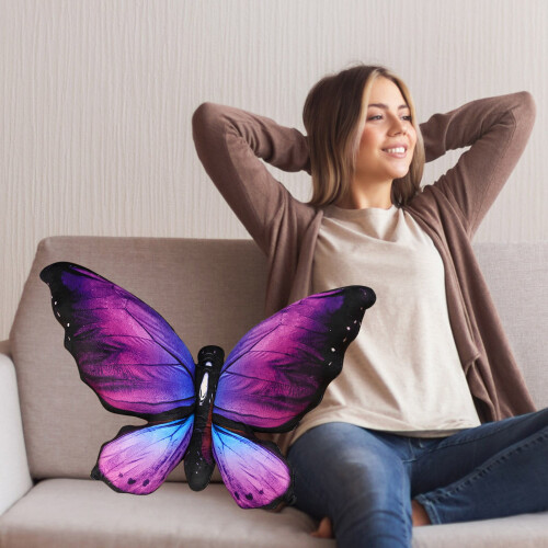 Butterfly Decorative Throw Pillow 15.7x19.6 Inch 1