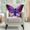 Butterfly Decorative Throw Pillow Plush 15.7 x 19.6 Inch 6