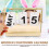 Desktop Wooden Calendar Golden Rectangular Blocks Day Countdown 1Set 8.3x3.9x5.9in 6