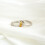 Women's Silver Stackable Ring Set with Cubic Zirconia, 5