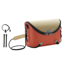 Fahrradrahmen, wasserdichte Fahrrad-Lenkertasche,-Orange