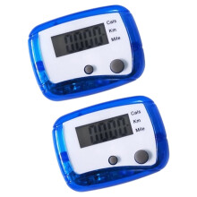 Outdoor Hiking Sports Pedometer Accurate Fitness Trackers-Blue
