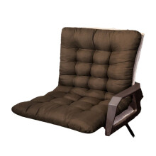Coussin de remplacement pour salon de jardin, coussin d'assise réversible en velours côtelé facile d'entretien, usage intérieur et extérieur,