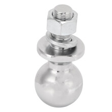 1-7/8in Chrome Hex Nut Hitch Ball for ATV