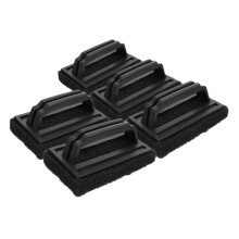5 Piece BBQ Grill Brush Set Heavy Duty Grill Cleaning Brush with Non Slip Handle for Outdoor and Kitchen Use