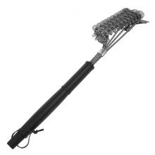 BBQ Grill Cleaning Brush with Scraper, Durable Wire Bristles for Deep Gap and Fast Grease Removal