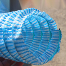 Flexible French Drain Pipe 30m 8cm Outdoor Perforated Drainage Hose Anti‑Erosion Fast Water Infiltration