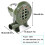 Electric Blacksmith Forge Blower 110V 220V with Adjustable Airflow Control and Speed Governor 2