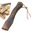 Wooden Axe Handle Ergonomic Replacement Grip, Short Hatchet Handle for Camp Axe, Durable Easy Control Design 1