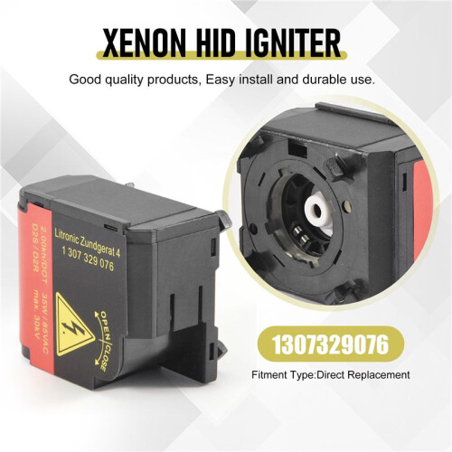 1307329076 Xenon HID Headlight Bulb Igniter Socket Holder for - - - 2