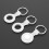 Suitable for  Airtags Silicone Case  Locator Tracker Airtags Case(White) 2