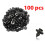 100Pcs Bumper Clips 8mm Plastic Rivet Fastener Mud Flaps  Push for 5
