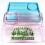 DIY Crafts Storage Container Epoxy Resin Mold Letters Makeup Tray Silicone Mould 4