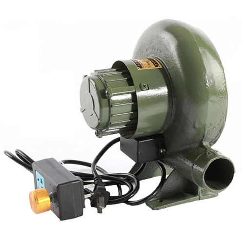 Electric Blacksmith Forge Blower 110V 220V with Adjustable Airflow Control and Speed Governor