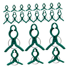 50pcs Plant Support Clips for Tomatoes and Vegetables, Gentle Stem Support, Quick Release Design