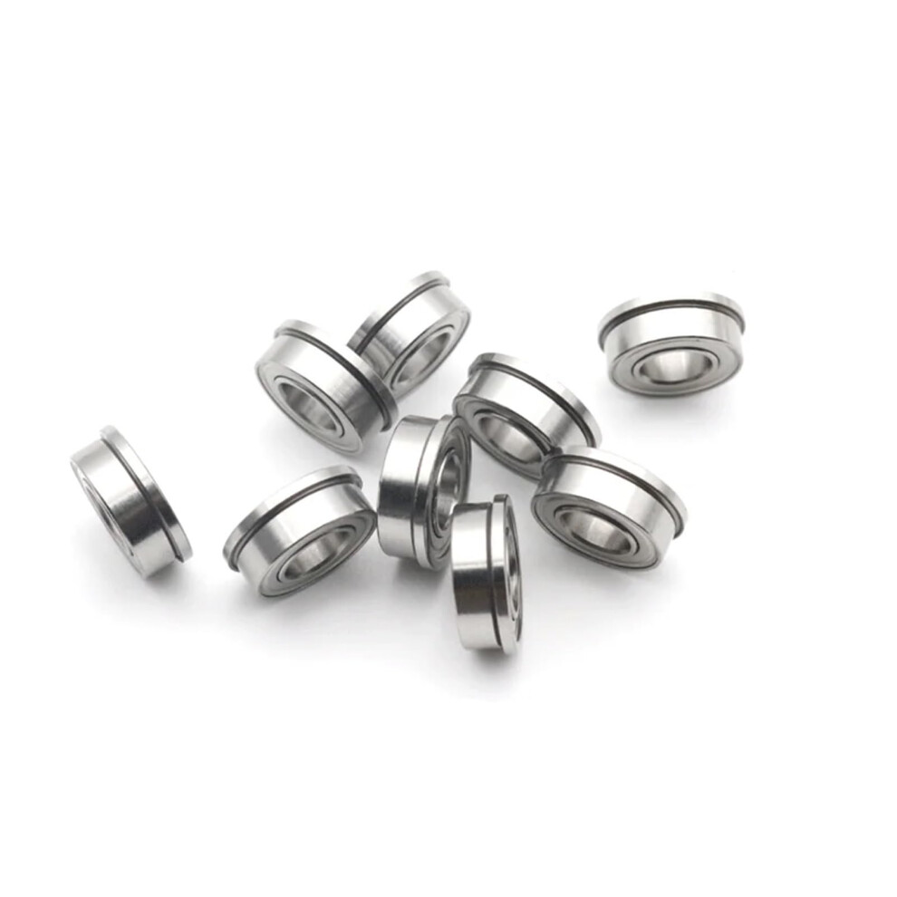 20Pcs Mf74zz Miniature Flange Ball Bearings 4X7x2.5mm Low Friction Speed Precision For Robotics 9771547358299