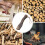 Wooden Axe Handle Ergonomic Replacement Grip, Short Hatchet Handle for Camp Axe, Durable Easy Control Design 4